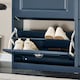 image 10 of SoBuy FSR78-B,Shoe Rack Storage Cabinet with 2 Flip Drawers | Blue | Blue | 1