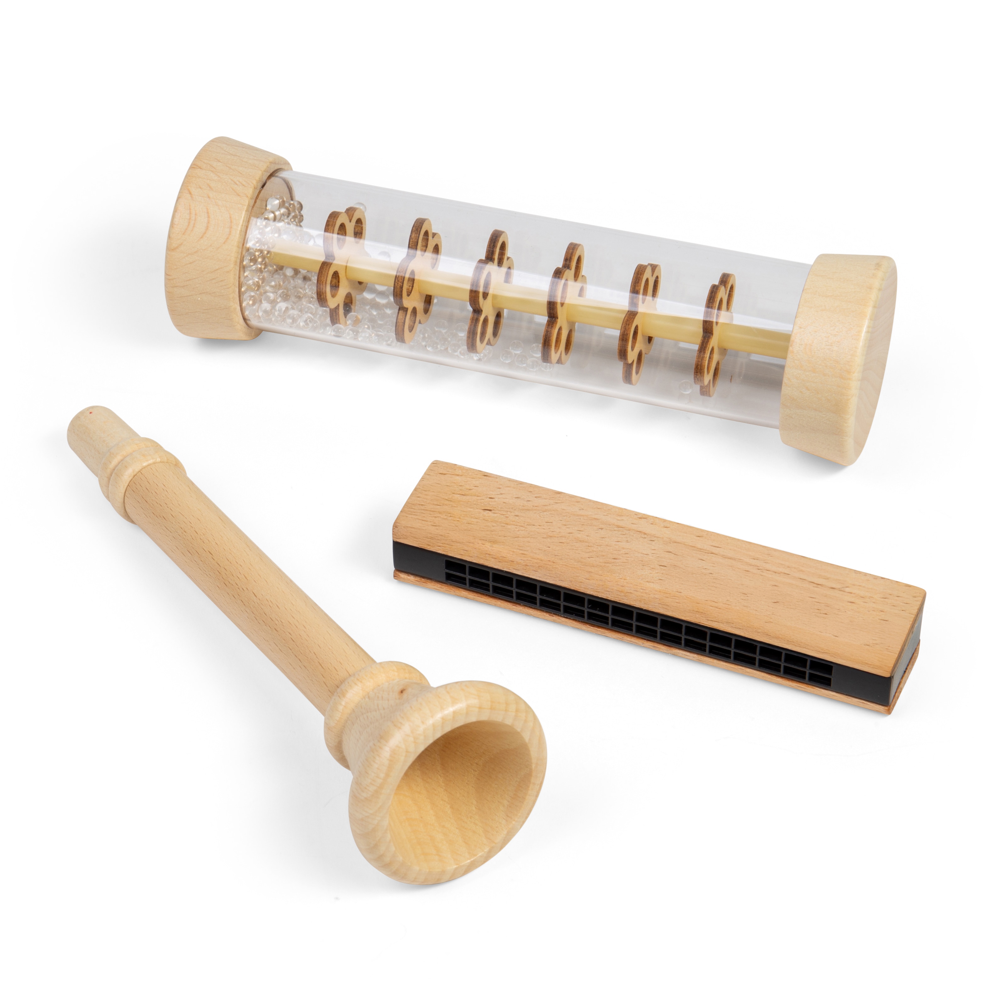 Bigjigs Toys Classic Rhythm Makers in Brown