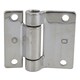 image 5 of Stainless Steel Hinge Heavy Duty 65x73mm Industrial Quality Door Hatch Locker Silver