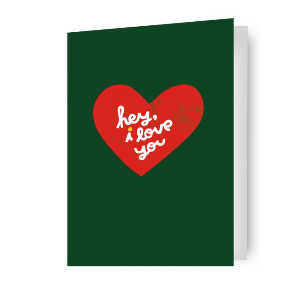 Kate Smith "I Love You" Card