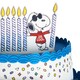 image 5 of Hallmark Paper Wonder Birthday Card - 3D Pop-Up Peanuts Snoopy Joe Cool Design