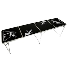 Official Size 8 Foot Folding Beer Pong Table BBQ Drinking Party