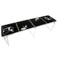 image 1 of Official Size 8 Foot Folding Beer Pong Table BBQ Drinking Party