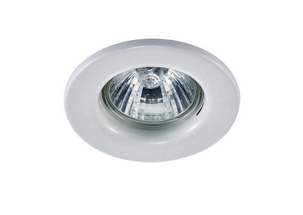 Netlighting Hudson GU10 Fixed Recessed Downlight White (Bulb Not Included)