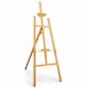 image 1 of 5ft 1500mm Wooden Pine Tripod Studio Canvas Easel Art Stand | Brown