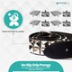 image 6 of 8mm Pyramid Shaped Nail Head Studs Square Metal Leather Rivets - 50pcs