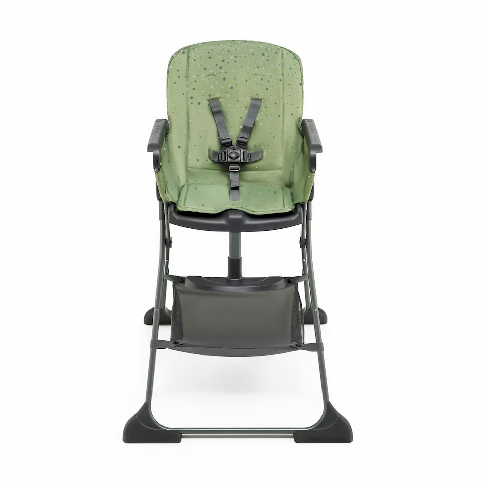 image 1 of Kinderkraft Foldee High Chair for Baby and Toddler - Green