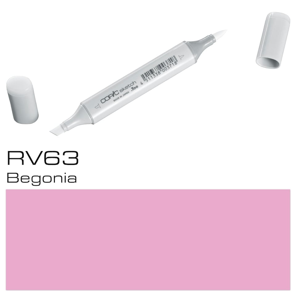 image 1 of Copic Sketch Marker, Begonia, Single Pen