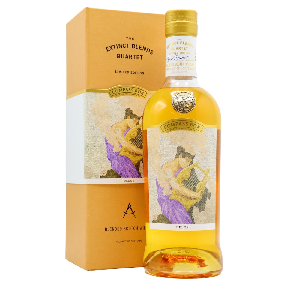 Compass Box Extinct Blends Quartet Delos Blended Scotch Whisky