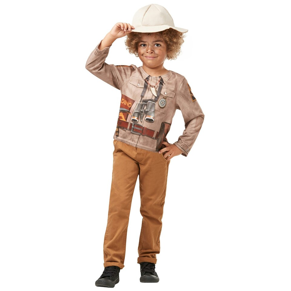 image 1 of Bristol Novelty Boys Explorer Costume - Brown - 5-6 Years 5
