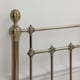 image 6 of 4ft6 Double Brass Finish,Traditional Antique Victorian Metal Bed Frame Bedstead