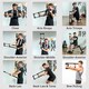 image 4 of SPORTNOW Chest Expander with 10-50kg Adjustable Resistance for Men, Women