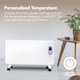image 7 of Igenix IG9515WIFI, Smart Electric Panel Heater, 1500 W, Alexa Compatible