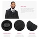 image 2 of Black Suit Costume Jacket & Trousers | Black | S