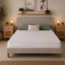Cooltouch Maximum Essentials 18 cm Deep Spring Mattress | White | Single