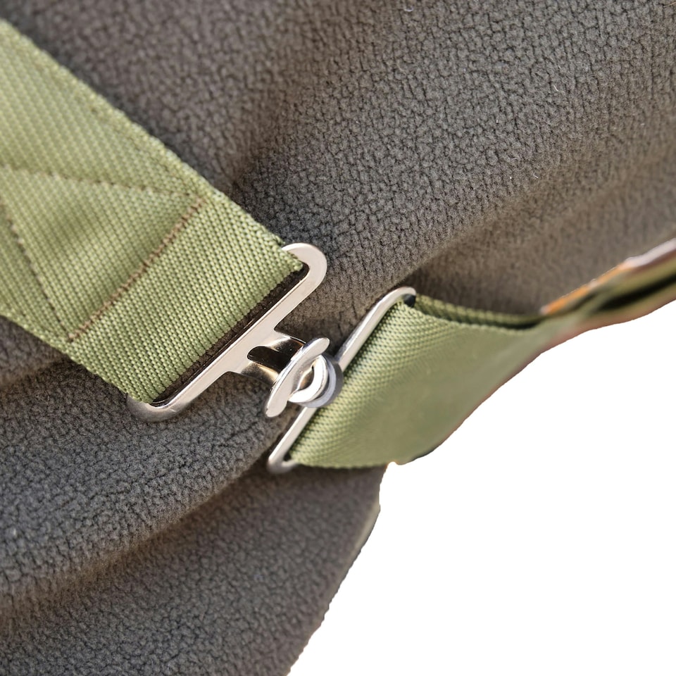 image 1 of Tempest Fleece Horse Rug - Khaki Green - 69in