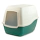 image 1 of KCT Hooded Green Cat Litter Box | Green | One Size | 1