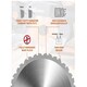 image 3 of Evolution - Multi-Material Mitre Saw Blade 185 x 20mm x 20T