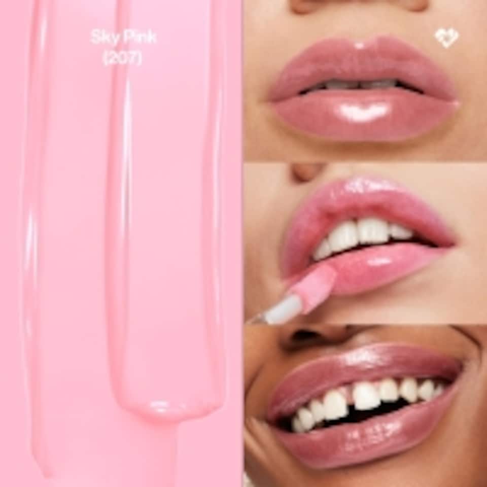 image 1 of Revlon Super Lustrous The Gloss Duo Sky Pink & Crystal Clear