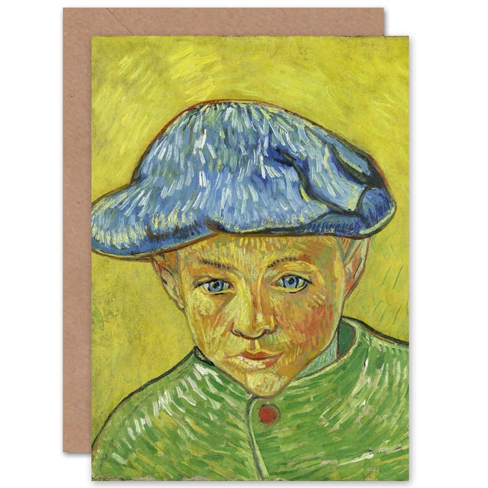 image 1 of Vincent Van Gogh Portrait Camille Roulin Art Card