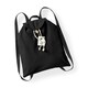 image 1 of Westford Mill Organic Festival Backpack Bag (8 Litres) - Black - One Size