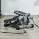 image 3 of SPORTNOW Mini Stepper, Compact Step Machine Exerciser for Home Workouts, with Resistance Bands, LCD Monitor, Non-Slip Pedals, Grey