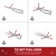 image 7 of HOMCOM Christmas Wreath 50 Warm White LED Lights Ideal Artificial Decor