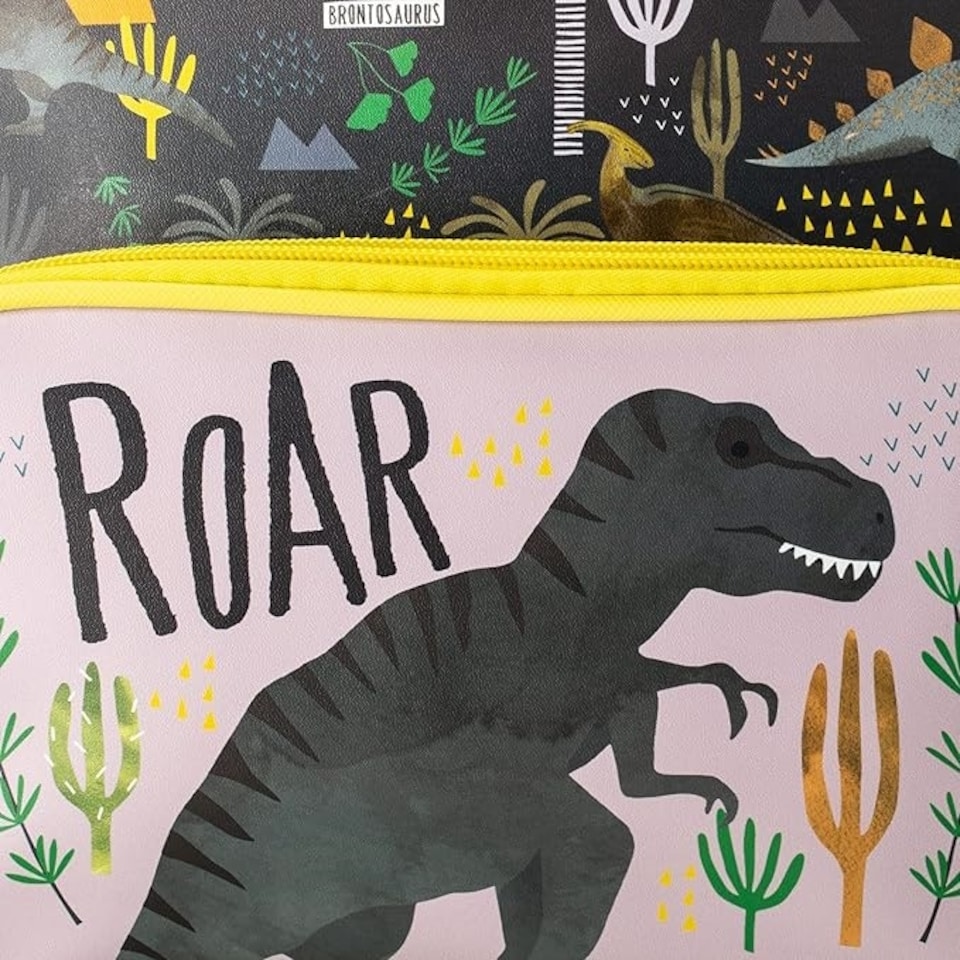 image 1 of Floss & Rock Children's Backpack - Dinosaur | Multi