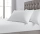 image 1 of Sweet Dreams 200 Thread Count Percale Cotton Fitted Sheet | White | White | Single