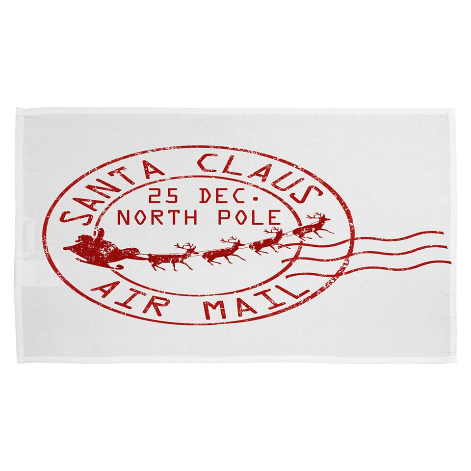 image 1 of Santa claus air mail (kitchen towel)