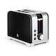 image 1 of Swan Solace Black 2 Slice Toaster