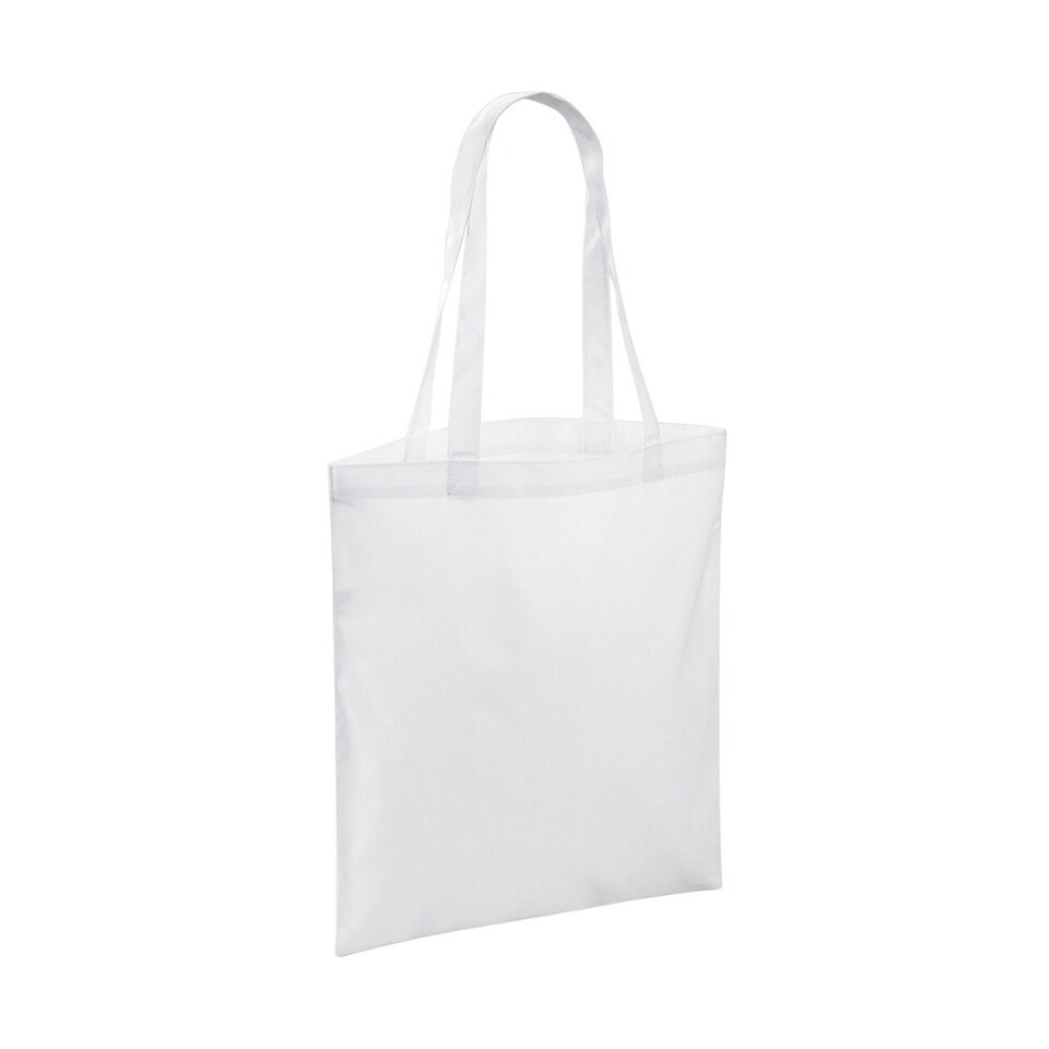 Bagbase Plain Shopper - White - One Size | White