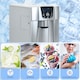 image 7 of HOMCOM 3L Ice Maker Machine and Water Dispenser, 12kg in 24H, 2 Size Options 9 Ice Cubes Ready in 6-10 Mins Countertop Ice Machine for Home, Kitchen, Office, Bar, Silver