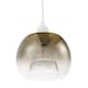 image 4 of Modern Polished Gold and Clear Glass Circular Pendant Lighting Shade | Gold | Gold | 1