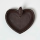 image 4 of Homescapes Brown Decorative Bird Rustic Heart Bird Bath Cast Iron