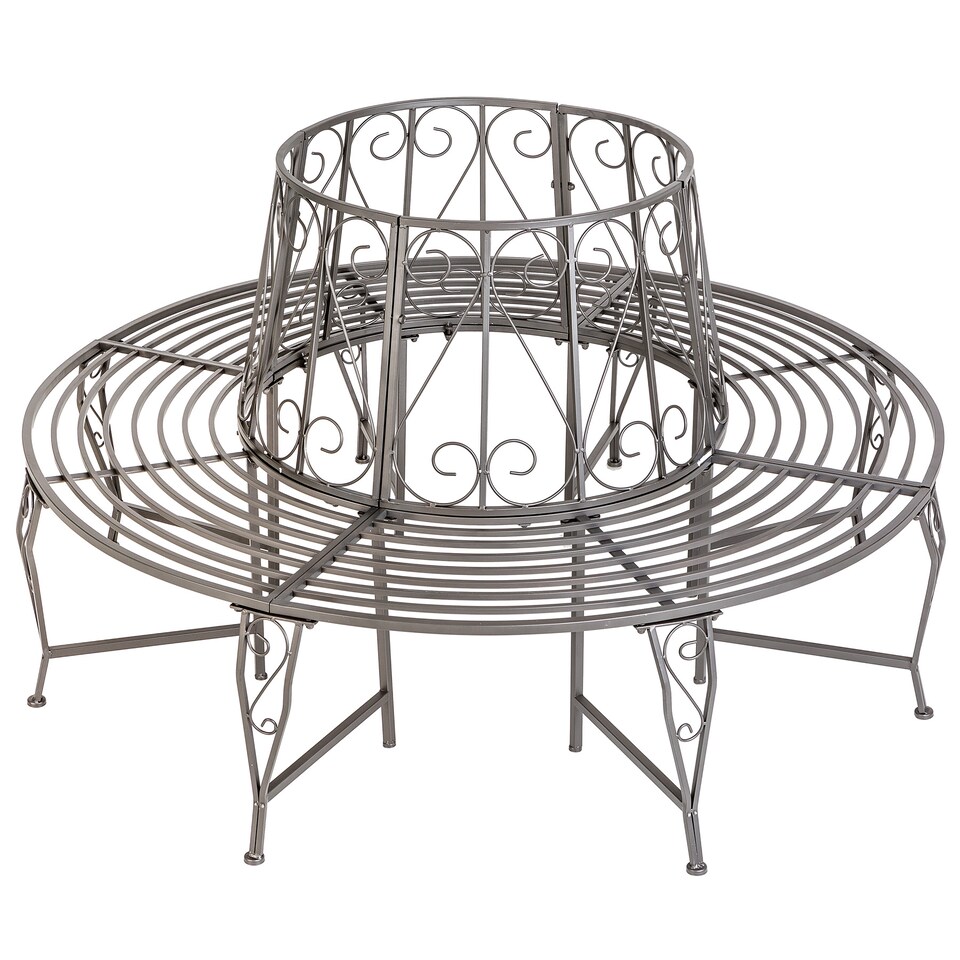 image 1 of Garden Bench Enyd - circular tree bench, 164 x 164 x 89 cm