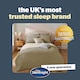image 8 of Summer Breeze 2.5 Tog Coverless Duvet and Pillowcase Set, Olive and Cream | Green | Olive | Double