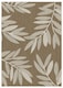 image 2 of Reversible Outdoor Rugs in Trailing Leaves Design Duo Weave Collection