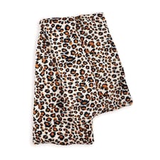 SMUG Soothing Body Wrap Wheat Bag Infused with Lavender Oil - Leopard Print