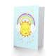 image 2 of Rainbow Headphones Musical Sun Kids Birthday Child Kids Card