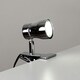 image 4 of ValueLights Adjustable Clamp On Desk Lamp Spotlight In Polished Chrome Finish