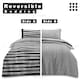image 7 of VELVETIO Margot Complete Duvet Cover Set with Fitted Sheet Breathable Bedding Quilt Black | King