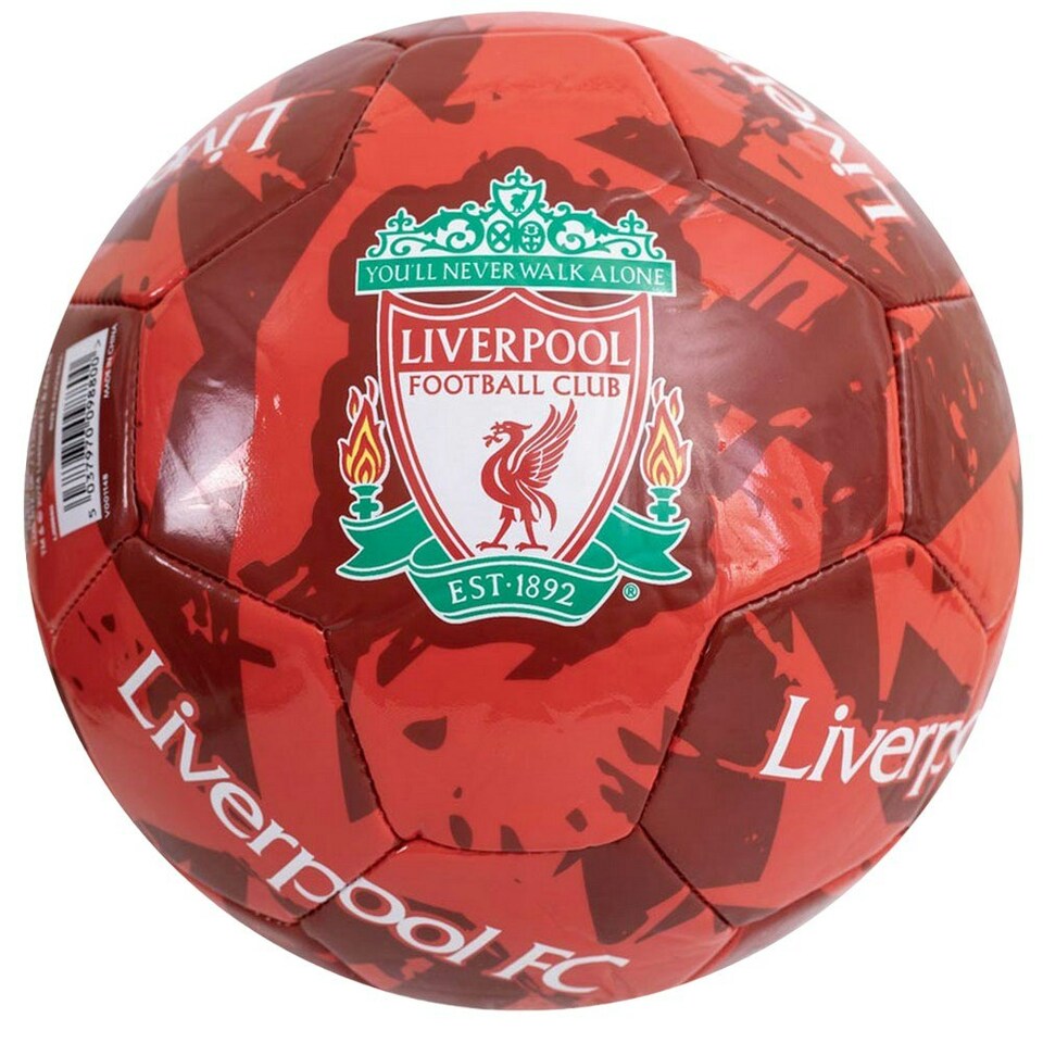 image 1 of Liverpool FC Graffiti Football - Red - 5