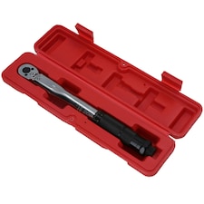 1/4in Drive Micrometer Adjustable Click Torque Wrench Ratchet 2.26 - 22.6Nm