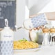 image 5 of Nicola Spring Hand-Printed Olive Oil Pourer Bottle - 500ml - Navy