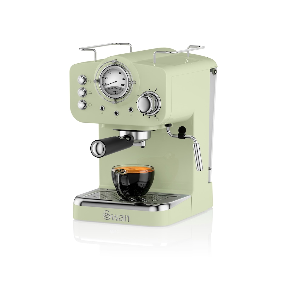 image 1 of Swan SK22110GN Pump Espresso Coffee Machine Green