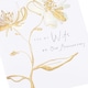image 3 of Flower Design From The Camden Collection Wife Wedding Anniversary Card