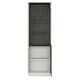 image 2 of Zingaro Tall Glazed Display Cabinet (RH)