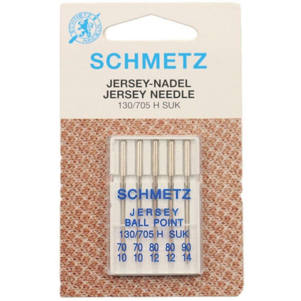 Schmetz Ball Point Sewing Machine Needles 70-90 for Dressmaking