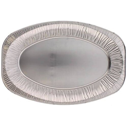 Medium Oval Plain Foil Platter 43cm / 17 in